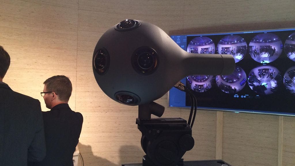 Kuin kyljellään oleva kuumailmapallo. Nokian OZO-virtuaalitodellisuuskamera näyttää ulkoisesti erikoiselta.