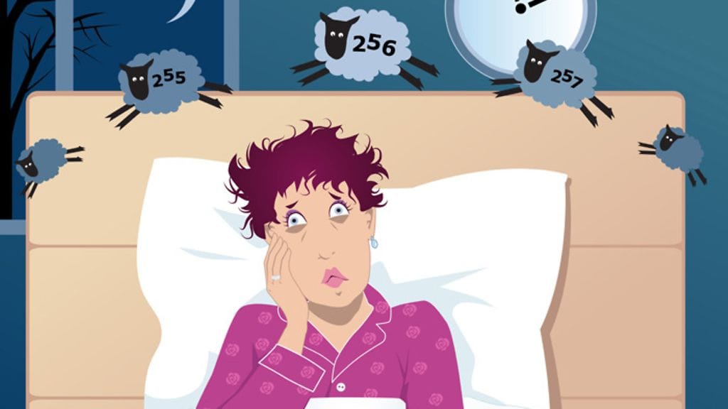 "Tänään menen ajoissa nukkumaan..."