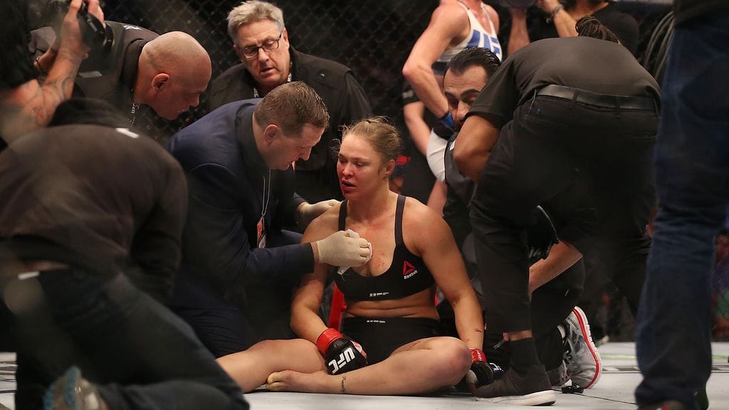 Ronda Rousey Holly Holm tyrmäys 2015