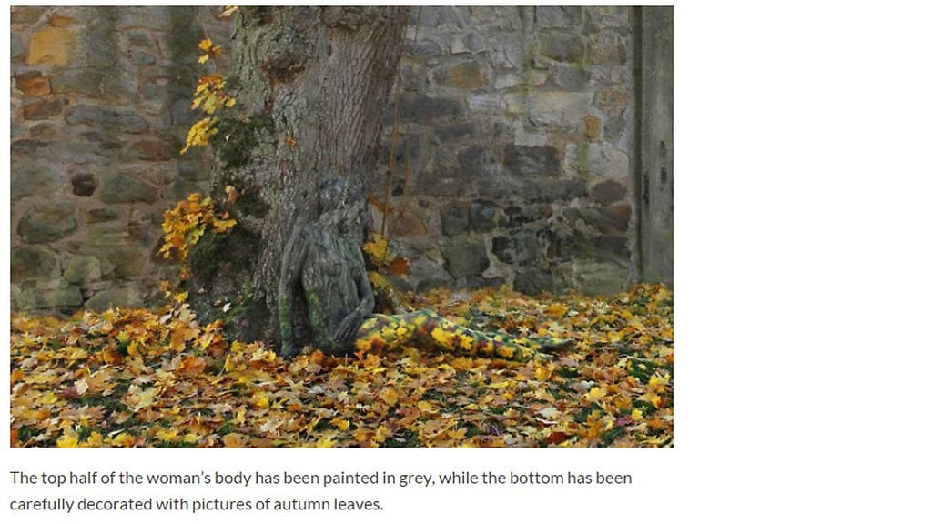 Ruutukaappaus Womansown-sivustolta.