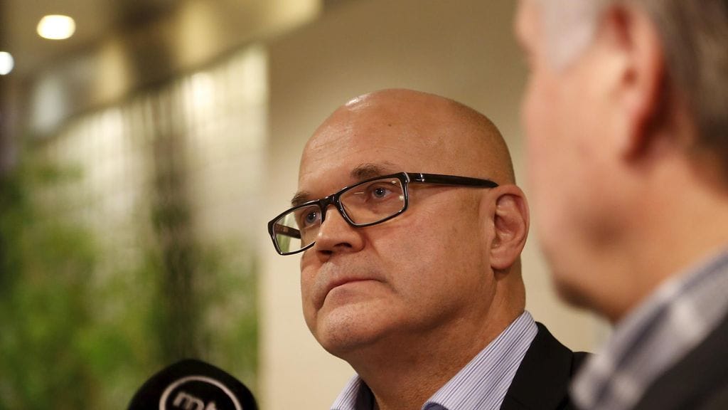 KRP:n tutkinnanjohtaja, rikoskomisario Jari Räty kertoi vangitsemisesta Tampereen käräjäoikeudessa Tampereella.