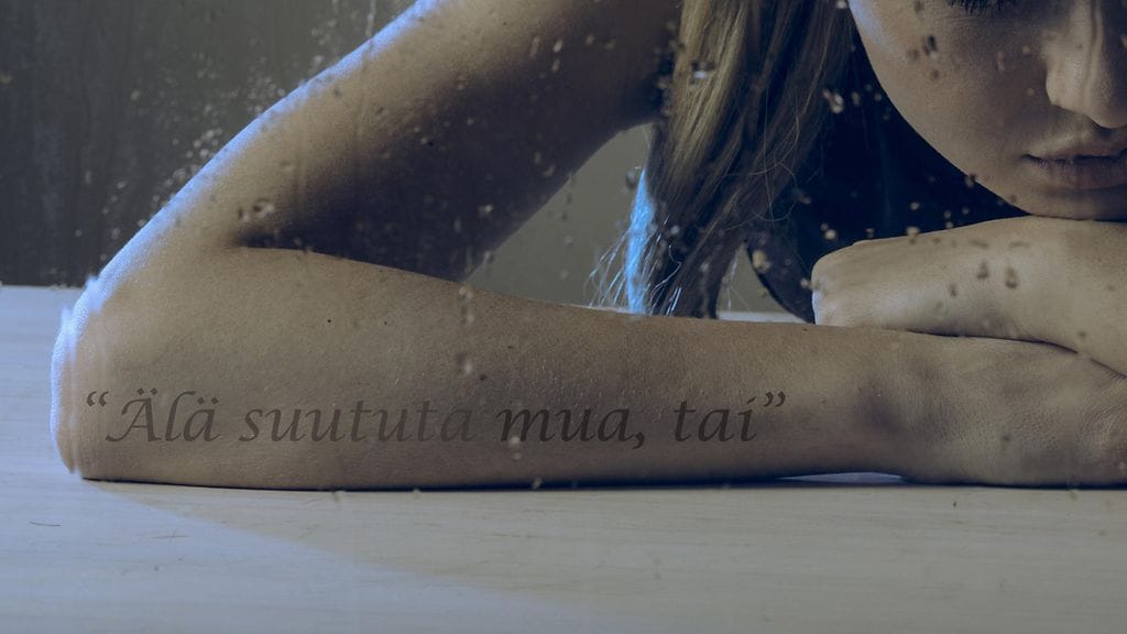 Henkinen väkivalta on uhkailua.