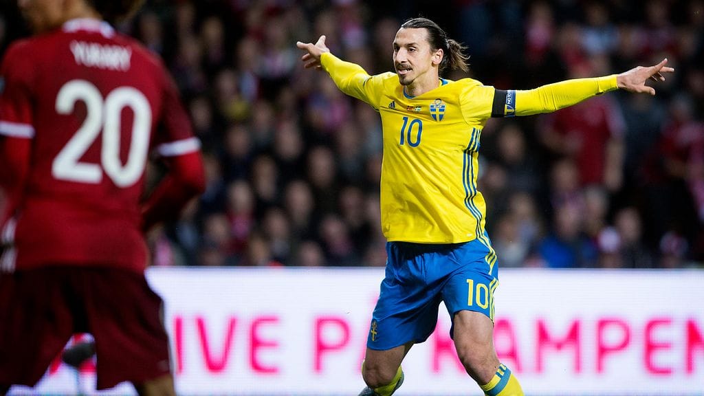 Zlatan Ibrahimovic tuuletti kahta maalia tiistaina.