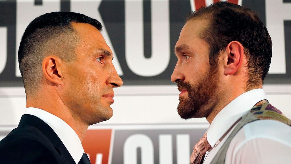 Kaksi jättiläistä: Vladimir Klitshko ja Tyson Fury