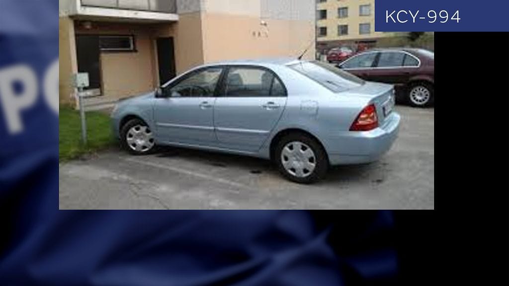 Kadonnut  Erkki Viitaharju auto rek. KCY-994