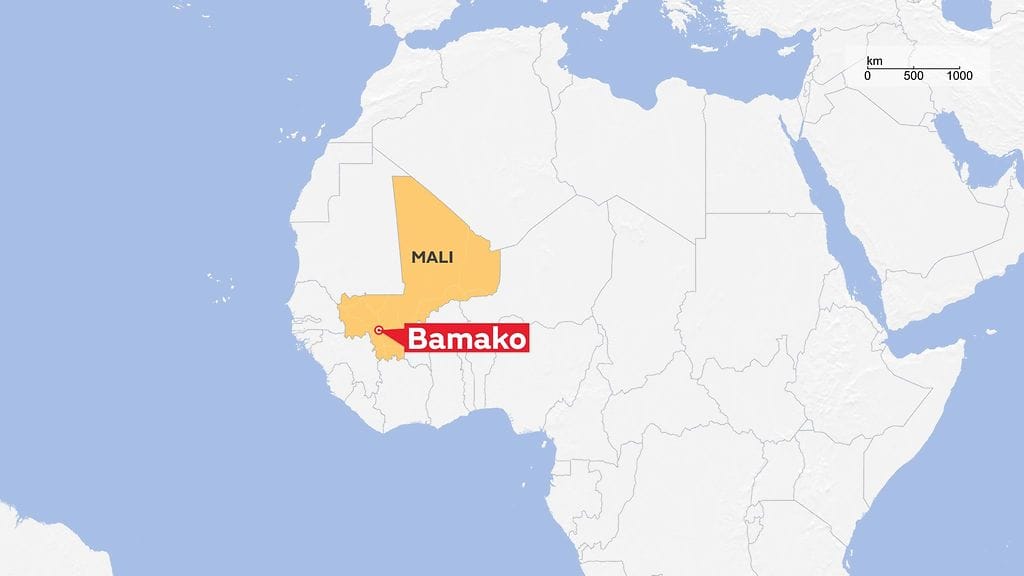 Noin 20 miljoonan asukkaan Malin tasavalta sijaitsee Länsi-Afrikassa.