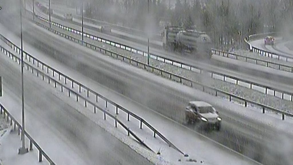 Hämeenlinna tie 3 päivällä 20. marraskuuta 2015. Kuva: Liikennevirasto