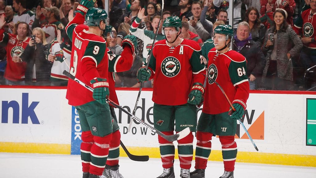 Mikko Koivu (vas.) ja Mikael Granlund (oik.) olivat iskussa.