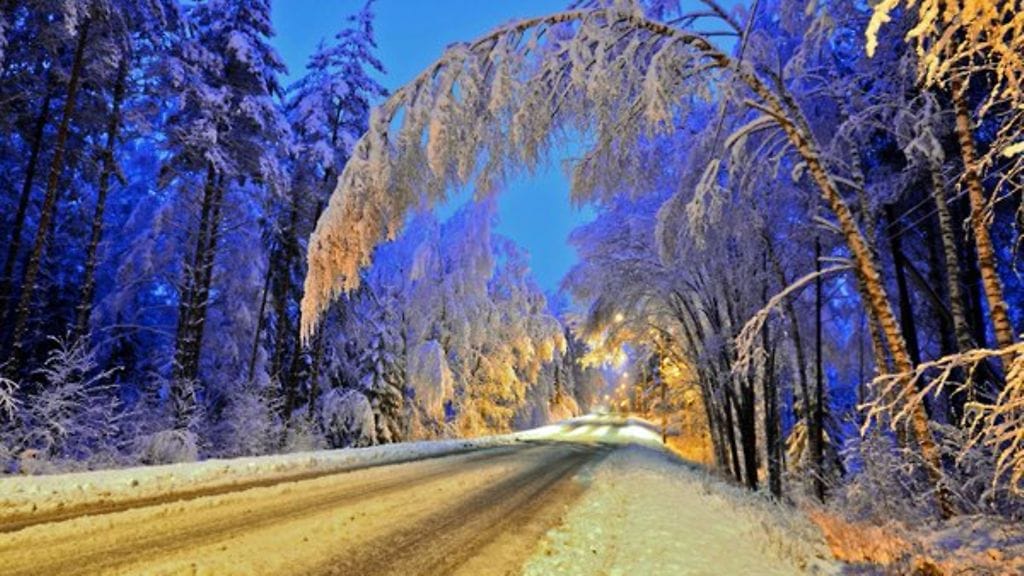 Valkeakoskella oli maa valkoisena marraskuussa 2015. Kuva: Markus Mäntykannas