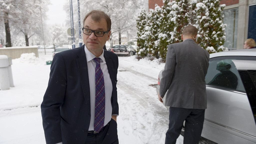 Pääministeri Juha Sipilä osallistui keskustan puoluevaltuuston syyskokoukseen Mikkelissä.