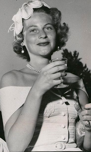 Gunilla von Post vuonna 1950