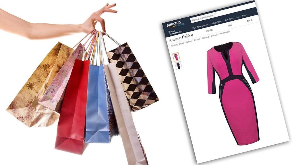 Kuvituskuva ja kuvakaappaus Amazon.comista