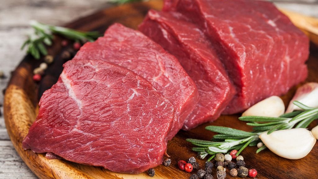 Pihvi on mureaa, kun siihen jää sormenpäällä painettaessa kuoppa.