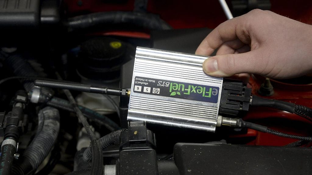 etanoliauto– jälkiasennussarja