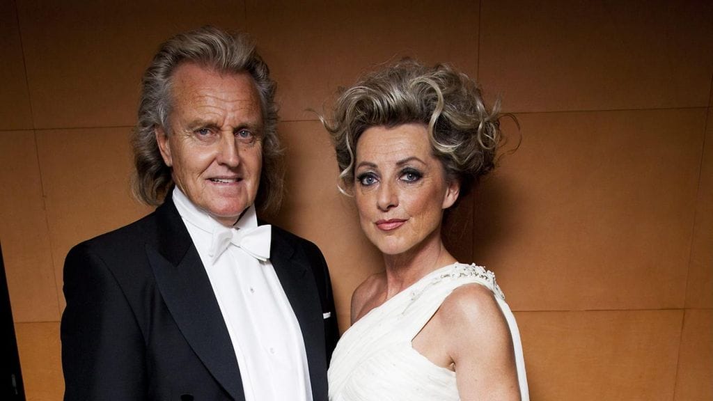 Kimmo ja Kike Elomaa Linnan juhlien jatkoilla vuonna 2011.