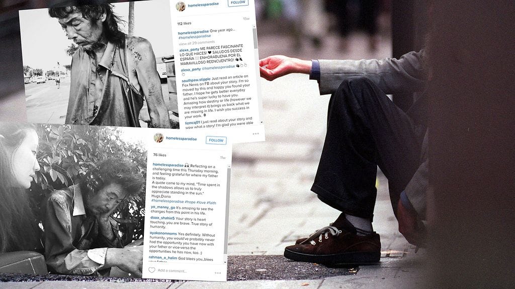 Hawaijilainen Diana Kim löysi isänsä kadulta vuosien erossaolon jälkeen, ja alkoi tallentaa tämän elämää valokuviin.