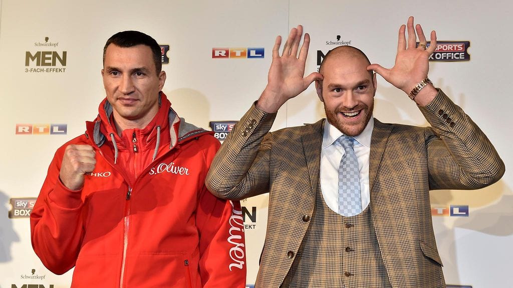 Vladimir Klitshko ja Tyson Fury kohtaavat uudestaan.