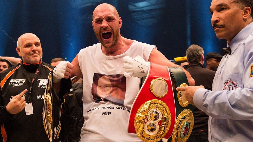Tyson Fury juhli reilu viikko sitten. Nyt tunnelma on erilainen.