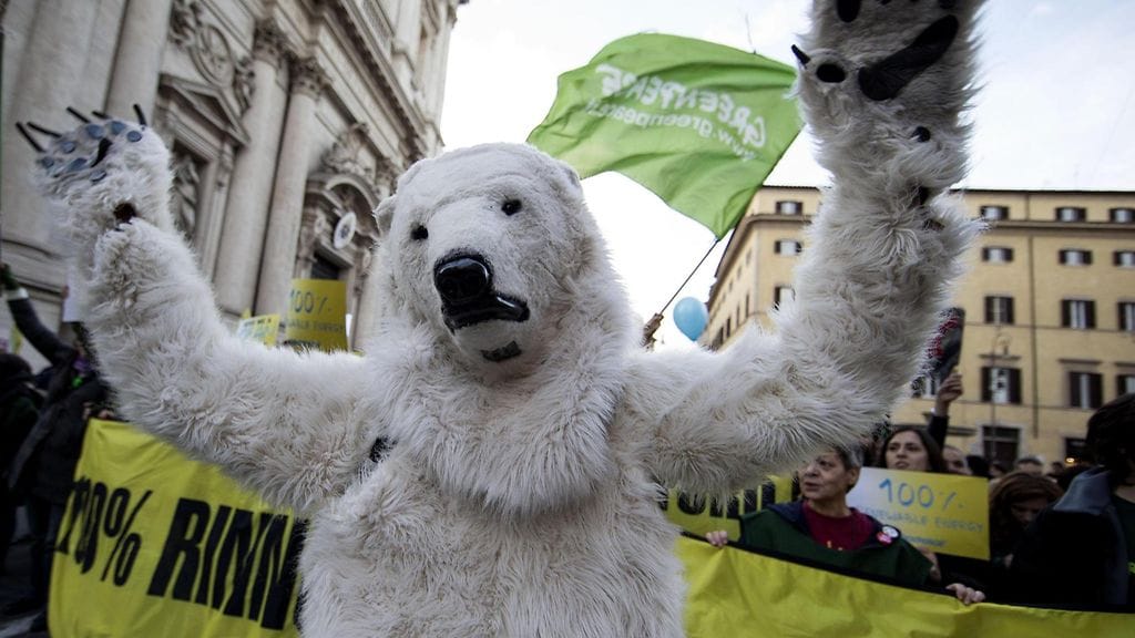 ilmastomarssi, jääkarhu, cop21