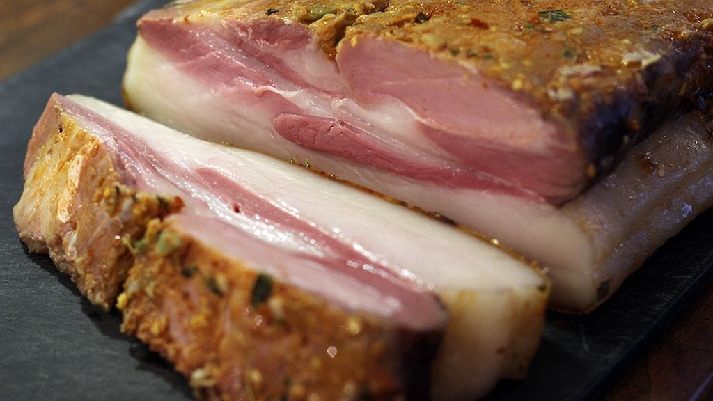 Mangalitza-porsaassa on erityisen paljon rasvaa.