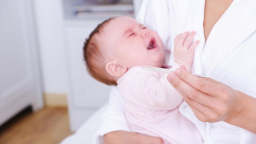 Australialaisäidin hätä vauvansa puolesta on kova. Kuvituskuva.