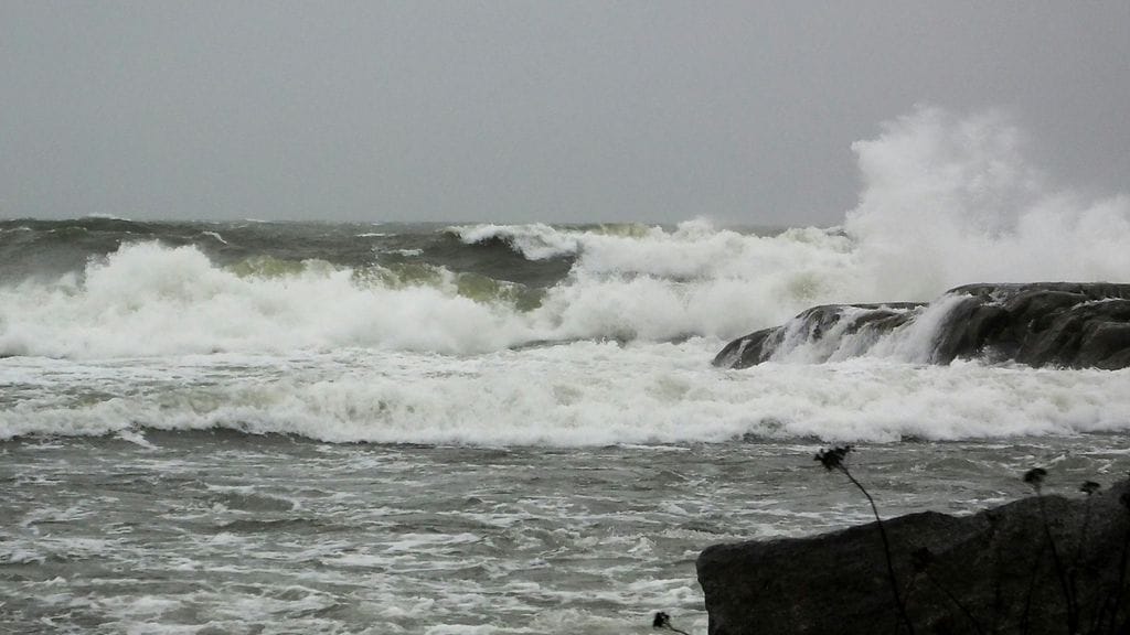 Joulupäivän iltana voi tuulla erittäin navakasti. Kuva: Matti Nurmi