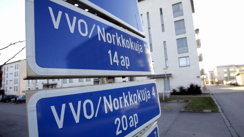 VVO:n omistamia asuntoja Helsingin Viikissä Norkkokujalla.