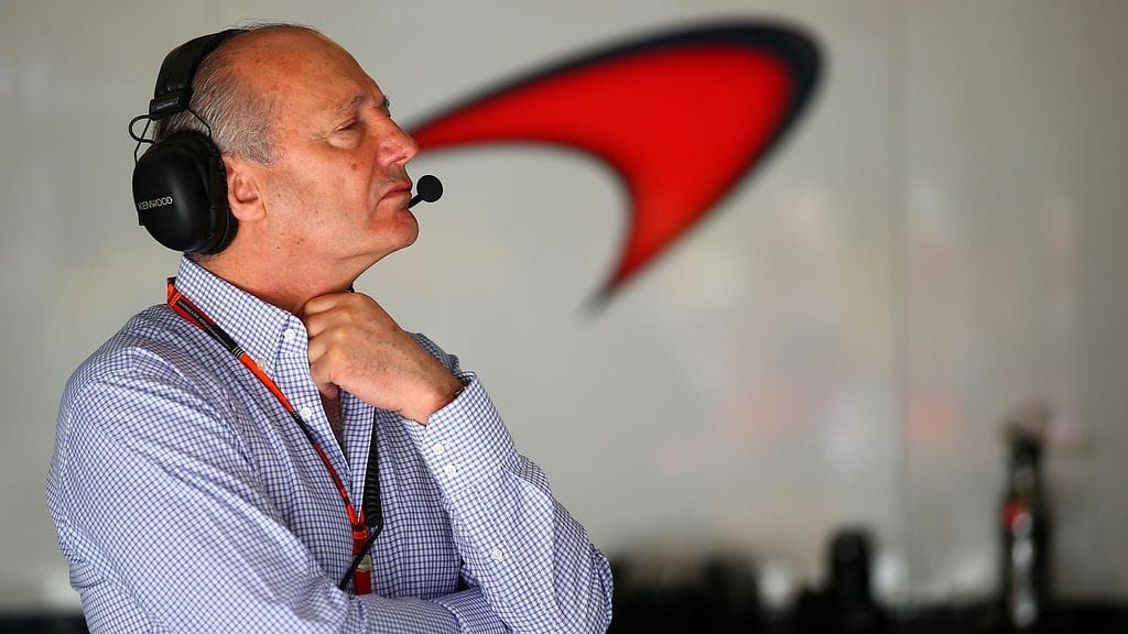 McLaren-pomo Ron Dennis