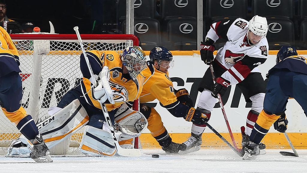 Pekka Rinne katkaisi neljän ottelun tappioputkensa.