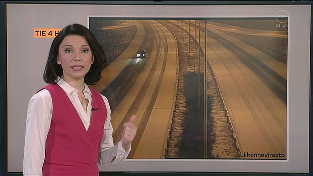 Lahden seudulta pohjoiseen ajoittaiset lumisateet sekä nollan vaiheilla olevat lämpötilat tekevät ajokelistä liukkaan, kertoo meteorologi Liisa Rintaniemi.