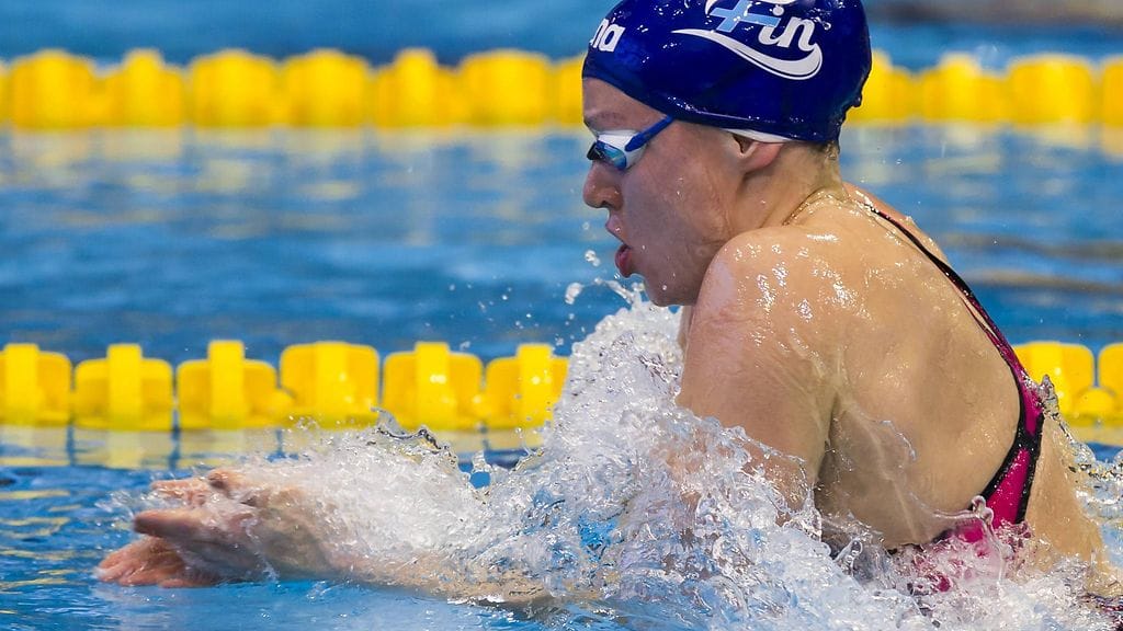 Jenna Laukkanen on ollut hurjassa iskussa lyhyen radan EM-kisoissa Israelissa.