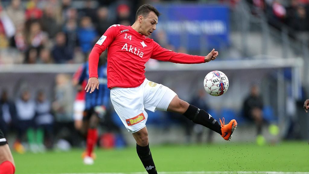 Youness Rahimi HIFK:n paidassa viime toukokuussa.