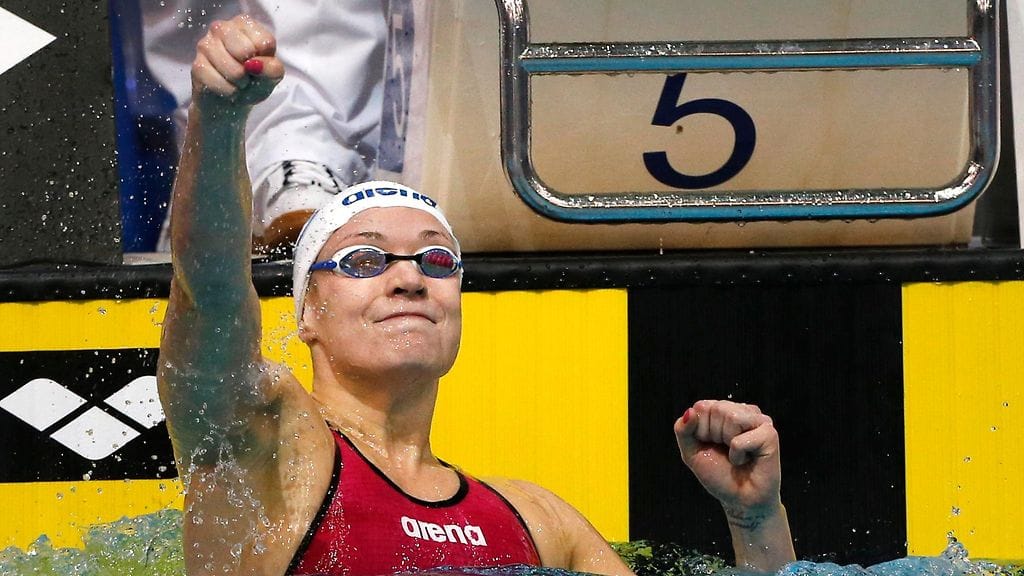 Jenna Laukkanen on tuulettanut Israelissa kahta EM-kultaa.