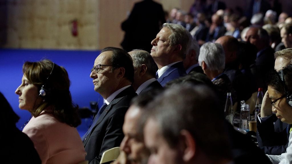 Pariisissa pidettyyn ilmastokokoukseen osallistui valtionpäämiehiä 150 maasta.