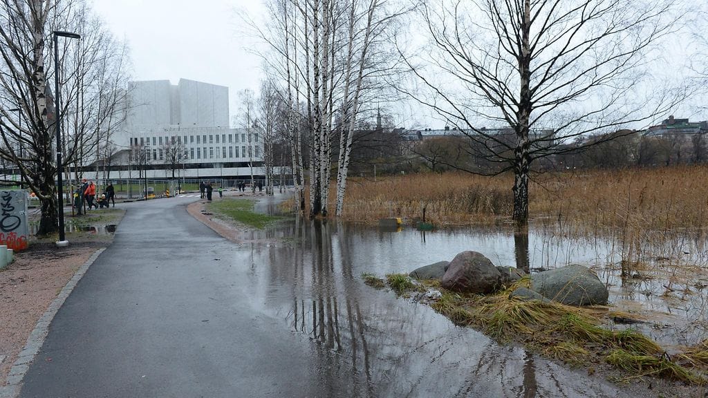 Alkutalvi on ollut suuressa osassa maata erittäin lämmin.