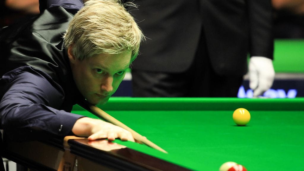 Neil Robertson on tehnyt urallaan kolme maksimibreikkiä.
