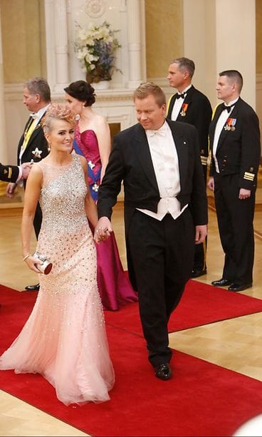 Satu Taiveaho ja Antti Kaikkonen, Linnan juhlat 2015