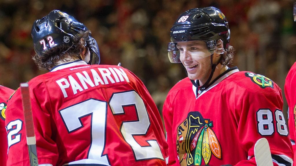 Artemi Panarin ja Patrick Kane muodostavat huikean tutkaparin.