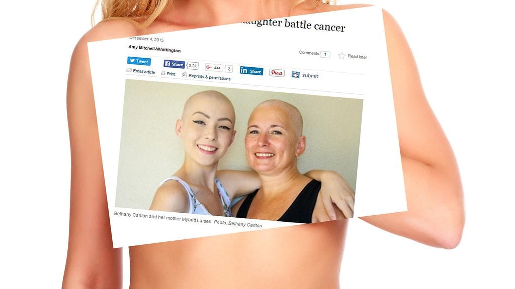 Äiti ja tytär ovat taistelivat yhdessä syöpää vastaan. Molempien hoitoennuste vaikuttaa lupaavalta.