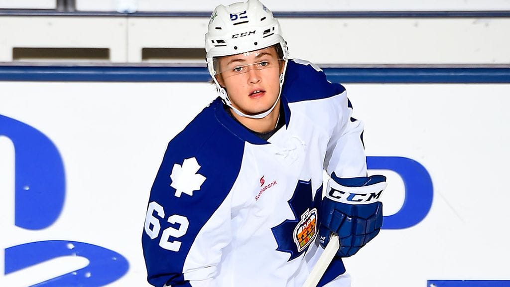 William Nylander johtaa AHL:n pistepörssiä.