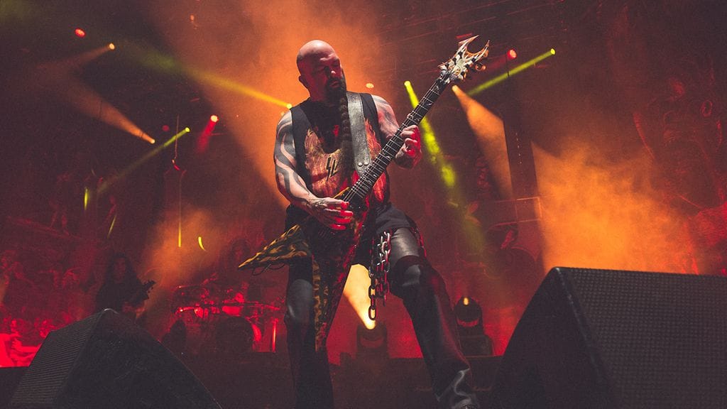 Slayerin alkuperäisjäsen Kerry King.