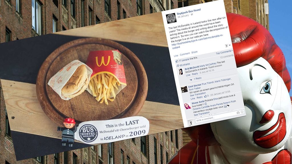 Hampurilainen näyttää ikäänsä nähden erikoisen hyvältä.