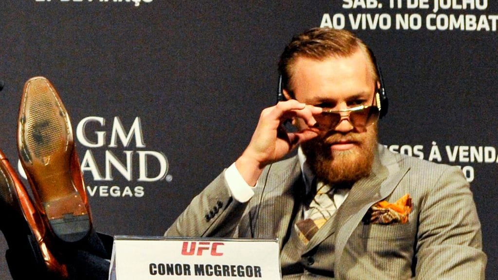 Conor McGregor on UFC:n kovin suupaltti.