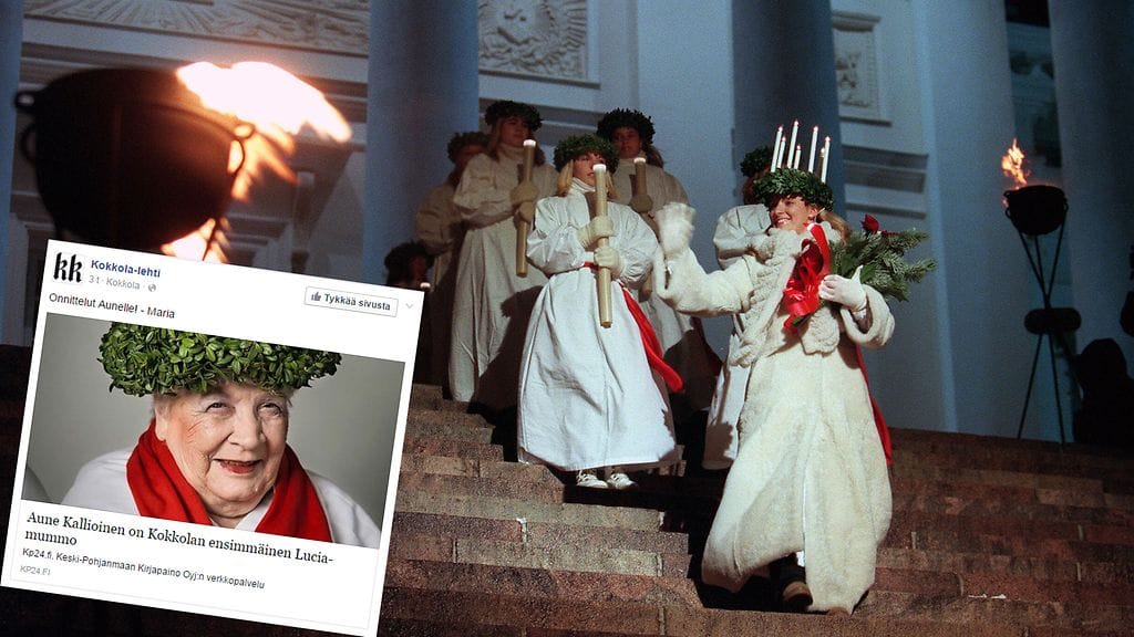 Lucia-mummon valinnan tavoitteena on tehdä ikäihmisiä näkyvämmiksi.