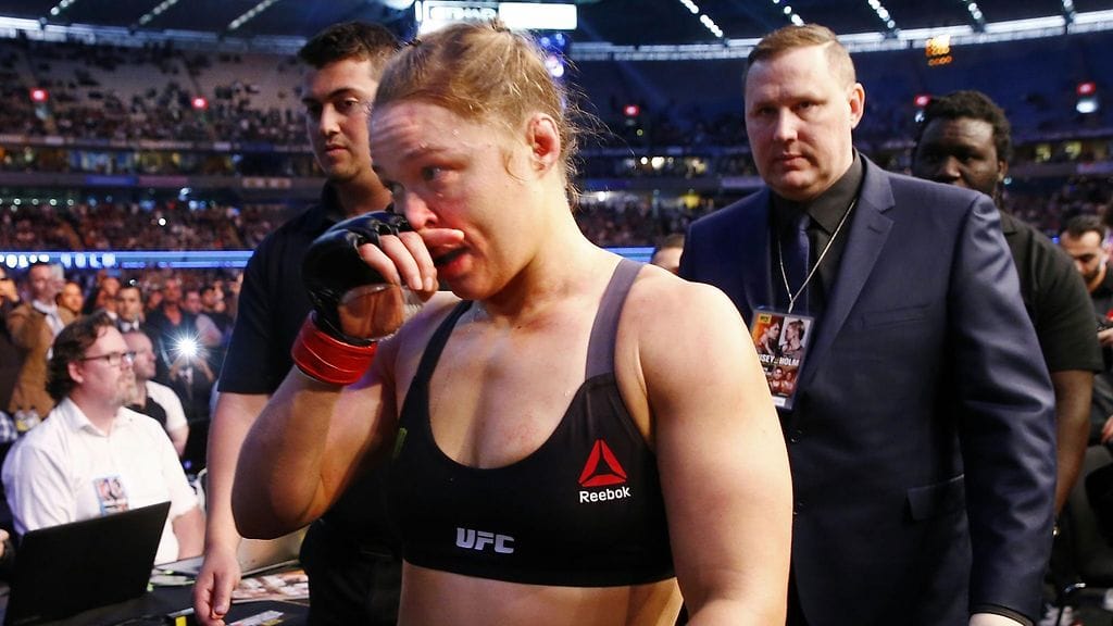 Ronda Rousey koki uransa kovimman pettymyksen Melbournessa.