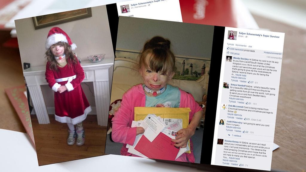 Paljon mediahuomiota saaneen pikkutytön ainoa joululahjatoive on toteutumassa.