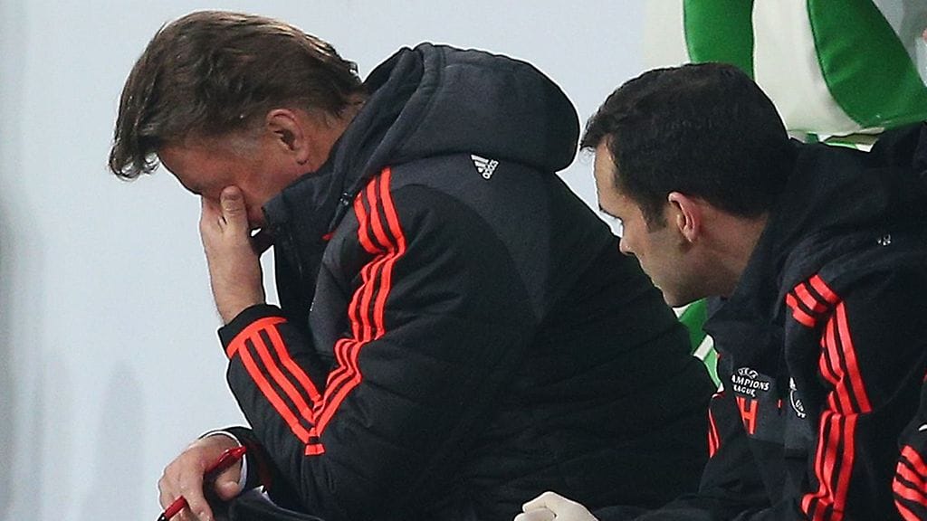 Louis van Gaal on syystä allapäin.