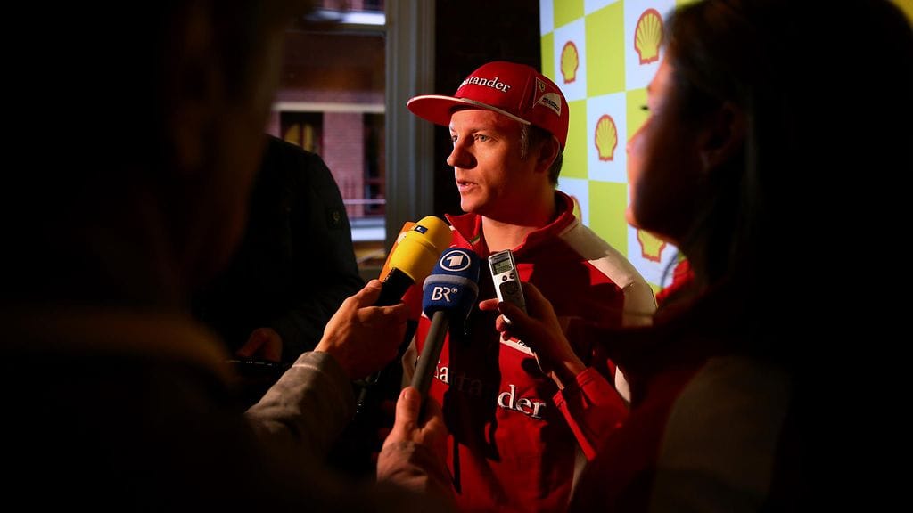 Tämä on tuttua puuhaa Kimi Räikköselle.