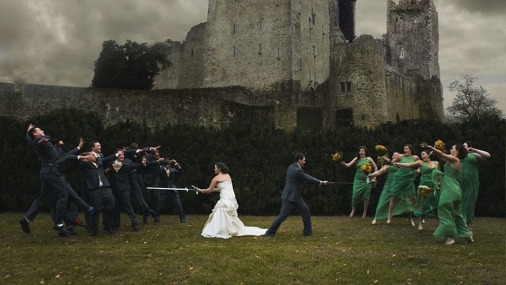 Tätä Aaro Keipin ikuistamaa hääkuvaa hehkutetaan maailmalla.