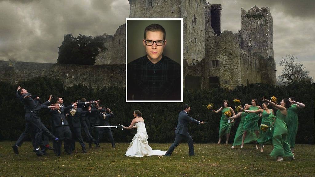 Aaro Keipin ikuistama hääkuva on saavuttanut huiman suosion sosiaalisessa mediassa.